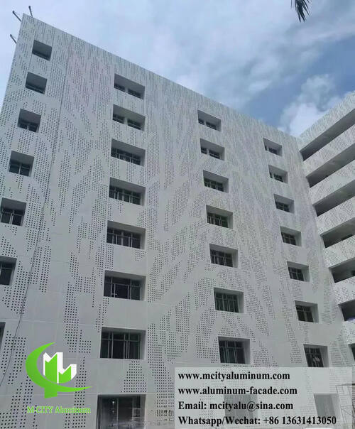 Últimas soluciones de la empresa sobre Elevar las envolturas de los edificios: paneles de aluminio perforados arquitectónicos en el diseño exterior moderno