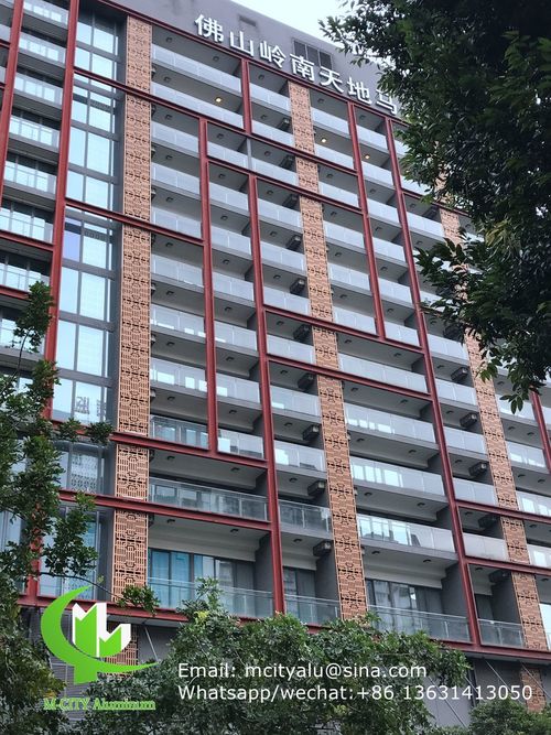 últimas noticias de la empresa sobre proyecto de cubierta de revestimiento de aluminio en China