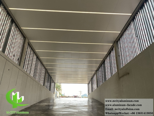 Revestimiento metálico arquitectónico para paredes para techos de aluminio sólido Materiales duraderos