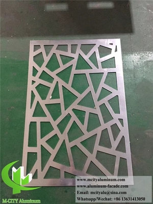 Colores y acabados personalizables para paneles de aluminio para decoración de edificios