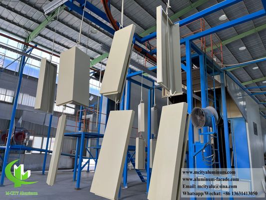 Buen precio Panel de aluminio con revestimiento metálico hecho a medida, recubierto en polvo contra la oxidación en línea