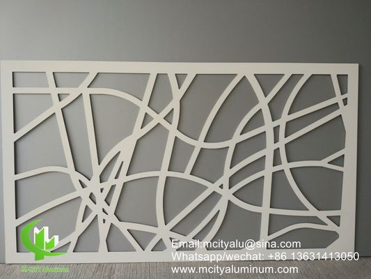 Buen precio Panel de fachada de aluminio con recubrimiento en polvo de 2,5 mm de grosor con patrones personalizados para decoración de muros cortina en línea