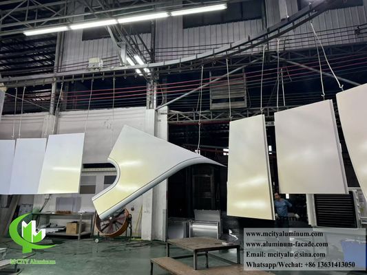 Buen precio Paneles de metal hiperbólicos fachada arquitectónica de aluminio sólido en línea