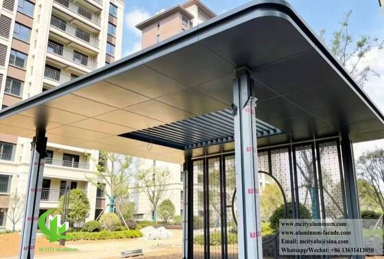 Revestimiento y Paneles de Marquesina de Aluminio Sólido Arquitectónico Premium
