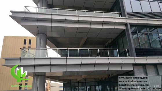 Buen precio Panel de fachada de aluminio recubierto en polvo de 3 mm con colores RAL personalizados para revestimiento de edificios en línea