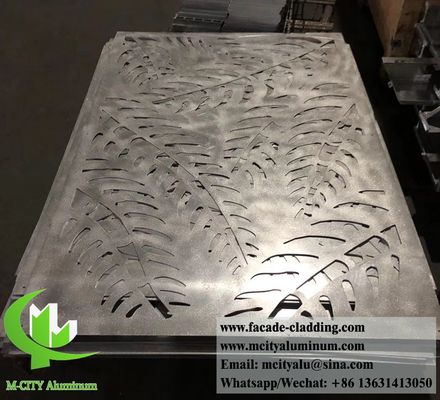 Buen precio Panel de revestimiento de aluminio con recubrimiento en polvo antioxidante tallado por CNC para fachada de pared sólida en línea