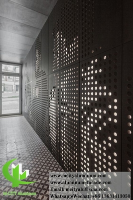 PVDF revestimiento de paneles de revestimiento metálico de lámina de aluminio para la decoración de paredes exteriores