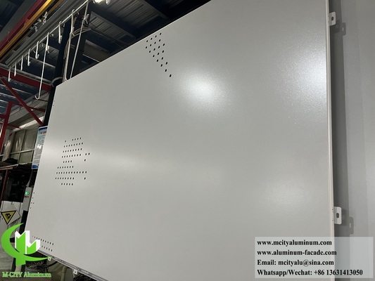 Revestimiento metálico Paneles de aluminio de 3 mm para el revestimiento duradero del sistema de fachada