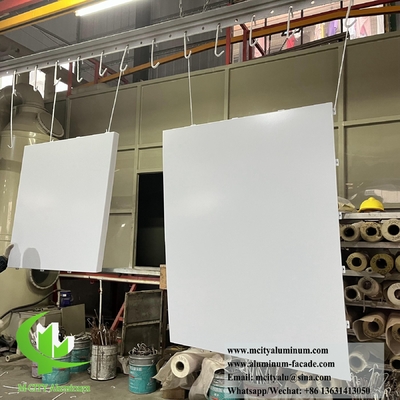 Revestimiento metálico Paneles de aluminio de 3 mm para el revestimiento duradero del sistema de fachada