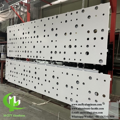 Panel de revestimiento de aluminio de chapa de metal sólido Para revestimiento de paredes exteriores