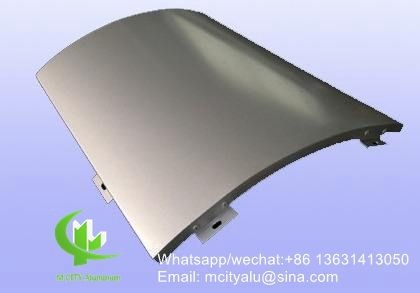 panel de revestimiento de aluminio de patrón hueco de 3 mm con recubrimiento en polvo para fachada de pared cortina panel sólido panel único