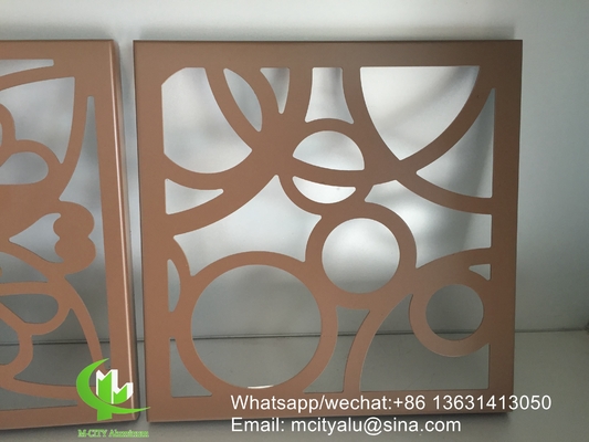 panel de revestimiento de aluminio metálico perforado de 3 mm con recubrimiento en polvo para fachada de pared cortina panel sólido panel único
