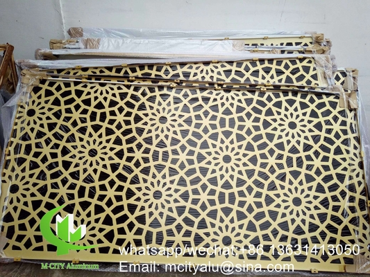 Panel de revestimiento de aluminio metálico de solforado panel sólido de panel único