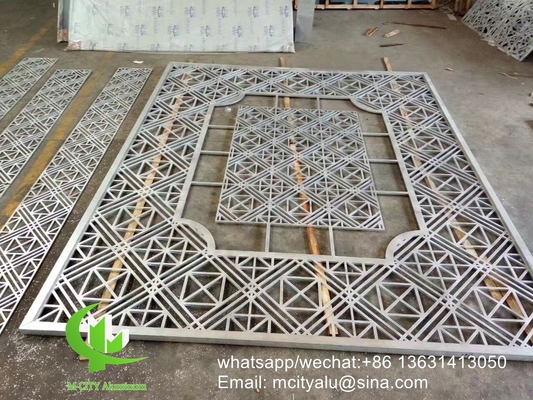 panel sólido de metal Columna de aluminio para pared cortina de fachada con panel de metal de 5 mm de espesor