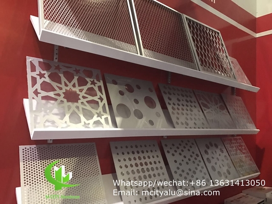 Capa de luz LED Hoja de panel de pantalla de corte láser de aluminio para la cubierta de luz LED hecha a medida
