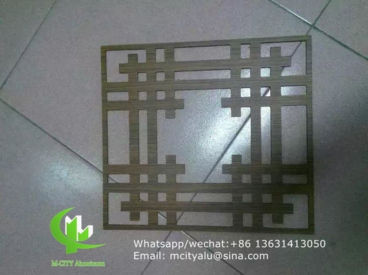 malla de aluminio con marco para la decoración de ventanas de cualquier tamaño se puede hacer