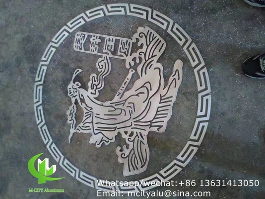 Capa de revestimiento de fachada de revestimiento de aluminio de chapa de revestimiento de fachada de metal de 2,5 mm de espesor para la decoración de fachadas de paredes cortinas