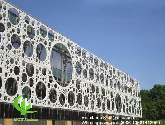 paneles de privacidad Panel de aluminio decorativo panel de pared para pared con hoja de metal de 2 mm 1m x 1m en China