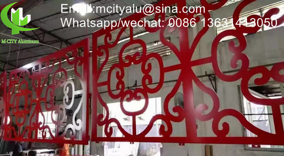 metal Panel decorativo perforado de aluminio para pared de cortina fachada revestimiento panel de pared de 3 mm de espesor perforado
