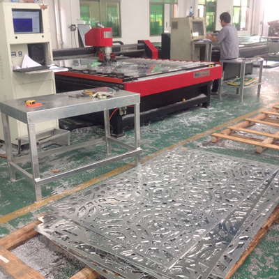 China Panel decorativo de corte por láser CNC de fachada de aluminio para fachada panel de pared panel de revestimiento