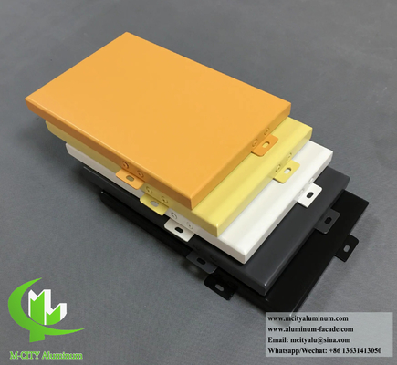 Panel de aluminio para pantalla de metal perforado