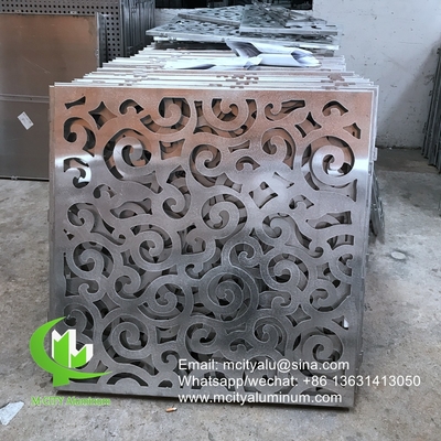 lámina decorativa de techo de aluminio para paneles de techo, fachadas, revestimientos de cercas y ventanas