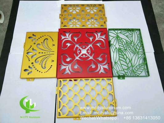 paneles de perforación de aluminio para fachada, revestimiento de paredes, paneles exteriores de cubierta para edificios o techos