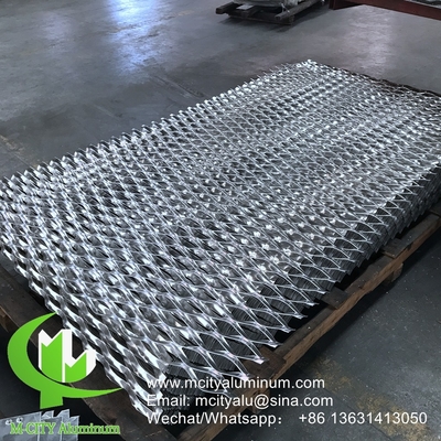 malla de aluminio para revestimiento de paredes de fachada panel de revestimiento de edificios exteriores para el techo de edificios interiores exteriores