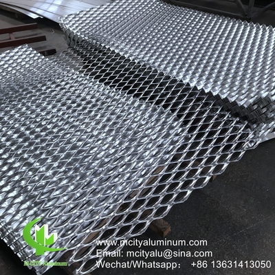 malla de aluminio para revestimiento de paredes de fachada panel de revestimiento de edificios exteriores para el techo de edificios interiores exteriores