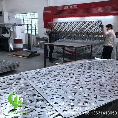 paneles de perforación de aluminio para fachada, revestimiento de paredes, paneles exteriores de cubierta para edificios o techos