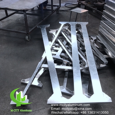 Panel perforado de aluminio Panel de revestimiento de paredes de fachada de aluminio con soporte para edificios o techos