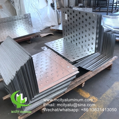 malla de aluminio para revestimiento de paredes de fachada panel de revestimiento de edificios exteriores para el techo de edificios interiores exteriores
