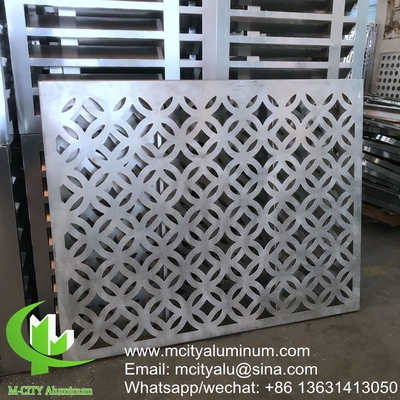 Revestimiento de paredes de aluminio grabado panel de fachada decorativa exterior de la pared cortina del edificio