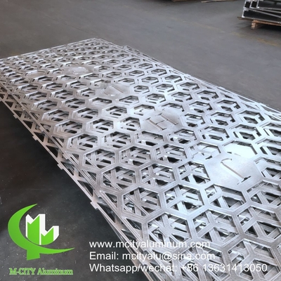 Panel de aluminio perforado para fachada, revestimiento de paredes, panel exterior de cubierta para paredes cortinas de edificios