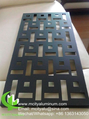 Panel de metal sólido de chapa de aluminio arquitectónico para revestimiento de paredes