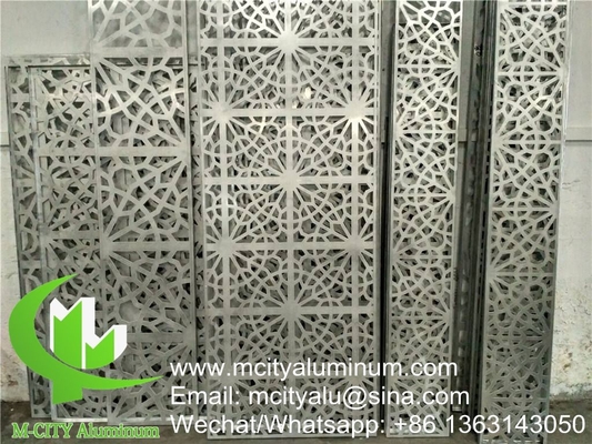 Fabricación de revestimientos de aluminio para fachadas de paneles de pared