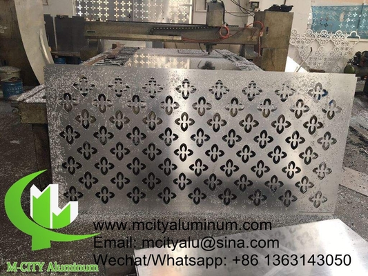 Fabricación de revestimientos de aluminio para fachadas de paneles de pared