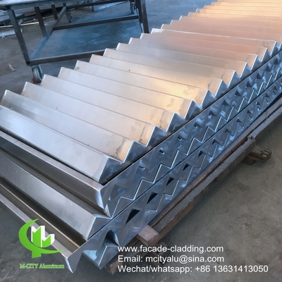 Panel de corte por láser de aluminio metálico para revestimiento de fachadas de decoración de edificios
