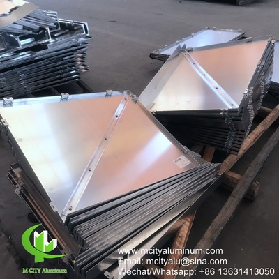 Diseño de círculos paneles de aluminio para fachada de edificios de chapa de metal personalizada China fabricante