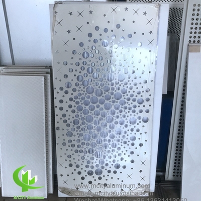 Diseño de círculos paneles de aluminio para fachada de edificios de chapa de metal personalizada China fabricante