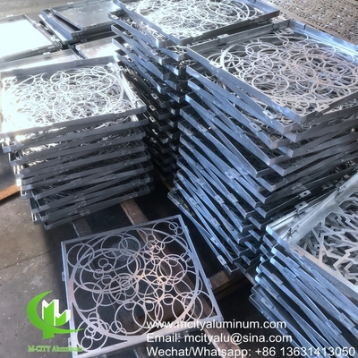 Diseño de círculos paneles de aluminio para fachada de edificios de chapa de metal personalizada China fabricante