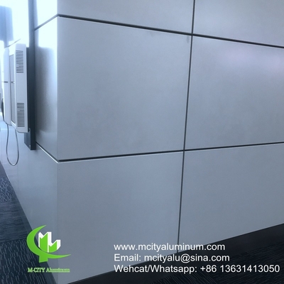 PVDF Modelos perforados de aluminio metálico utilizados para la decoración de fachadas de edificios