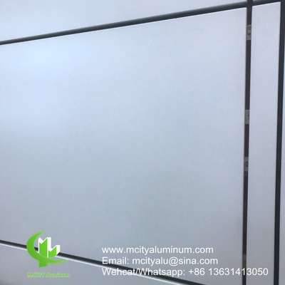 PVDF Techo de aluminio metálico utilizado para el exterior del edificio