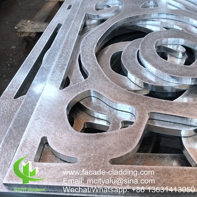 Revestimiento de paneles perforados de aluminio metálico para revestimiento exterior de fachadas