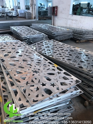 guangdong Revestimiento de paneles sólidos de aluminio metálico revestido en polvo para revestimiento exterior de fachadas