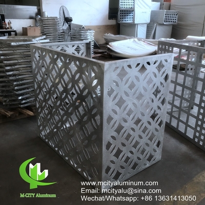 Revestimiento de fachada de paneles de aluminio de pared cortina de metal de paneles sólidos de aluminio para revestimiento de fachada