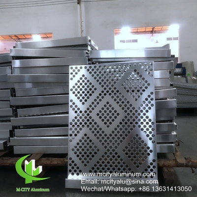 Foshan Revestimiento de aluminio metálico para fachada