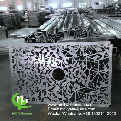 Techo de aluminio Revestimiento de paneles huecos de aluminio metálico para revestimiento exterior de fachadas