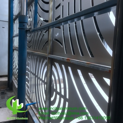 Foshan Revestimiento de aluminio metálico para fachada
