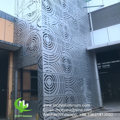 Foshan Revestimiento de aluminio metálico para fachada